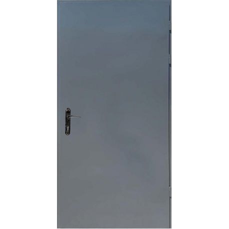 Двері металеві М/М ТИП 6 (RAL 7024) сірі 2050*860 