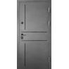 Двері металеві М/МДФ ТИП4 2050*860 ліві (-/дуб портовий)  СТ-104