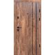КС-28: Двері металеві МДФ/МДФ ТИП14 2050*860 ліві (спил дерева коньячний/спил дерева коньячний)
