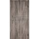 ЕКО-6: Двері металеві МДФ/МДФ ТИП1 2050*860 ліві (дуб шато/дуб шато)