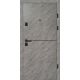 Двері Т3.23.Д.ПЧ (9005/9003) 860 зріз каменю 2383_зовн ~514.1 + емаль біла_вн ~639.1 л