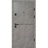 Двері Т3.23.Д.ПЧ (9005/9003) 860 зріз каменю 2383_зовн ~514.1 + емаль біла_вн ~639.1 л