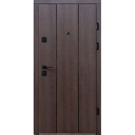 Двері Т3.23.Д.ПЧ (9005/9003) 860 дрімвуд темний_зовн ~516.1 + емаль біла_вн ~640.1 л