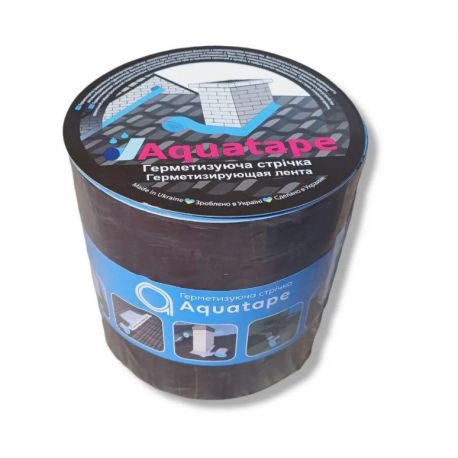 Покрівельно-герметизуюча стрічка Aquatape 100*3м Brown