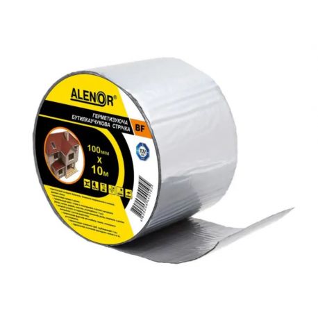 Герметизуюча бутилкаучукова стрічка ALENOR ALU 100мм*10м