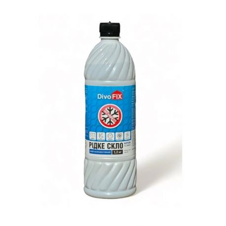 Клей Рідке скло натрієве 1,2 кг