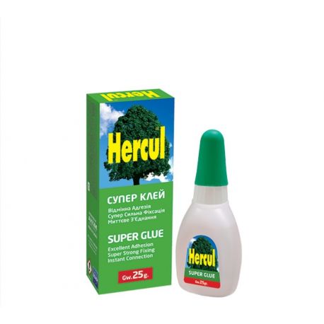 Клей Супер HERCUL Super Glue 25g