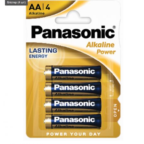 Батарейка PANASONIC Alkaline  LR06