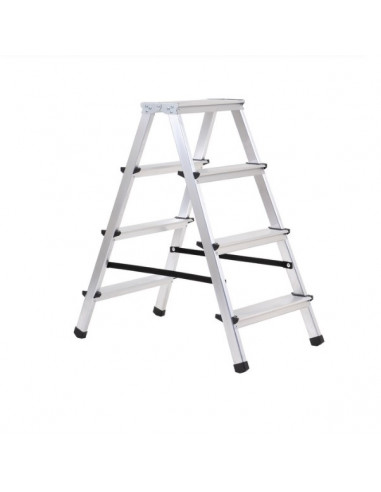 Драбина алюмінієва двостороння 2*4 сход "АLDD4"