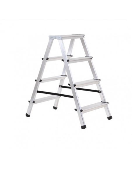 Драбина алюмінієва двостороння 2*4 сход "АLDD4"