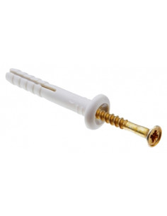 Дюбель Грибок ворот поліпропілен 6х40 (303)