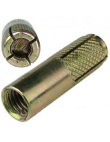 Дюбель забивний сталь цинк жовтий, М12/16*50, (Код 405)