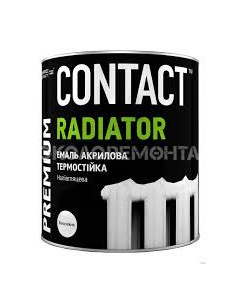Емаль акрилова для радіаторів "СONTACT" біла 2,5 л