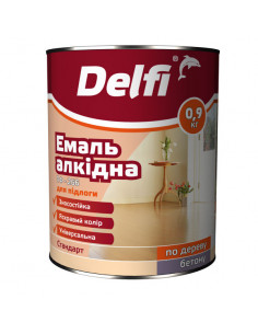 Емаль алкідна ПФ-266 Червоно-Коричнева ТМ "DELFI" -2,8 кг