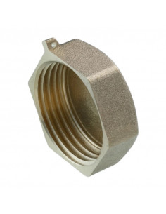 Заглушка STA 1" ВР латунна під пломбу