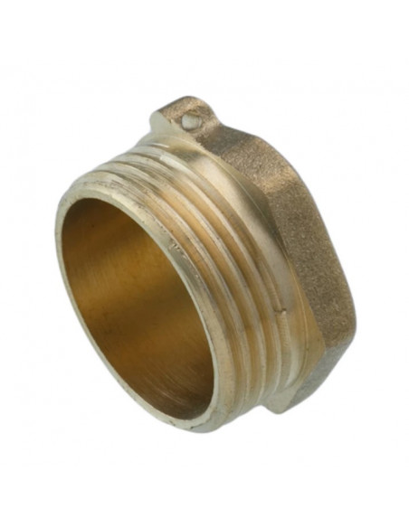 Заглушка STA 3/4" РЗ латунна під пломбу