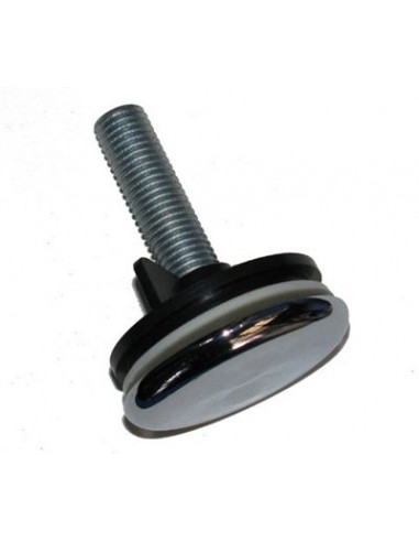 Заглушка для отвору на умивальник ХРОМ