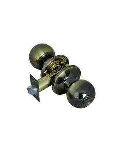 Замок врізний Джанес з ключем Срібло 