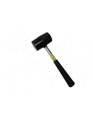 Киянка гумова чорна 680г Сталь