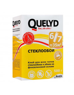 Клей QUELYD для шпалер СКЛОВОЛОКНО 500 г