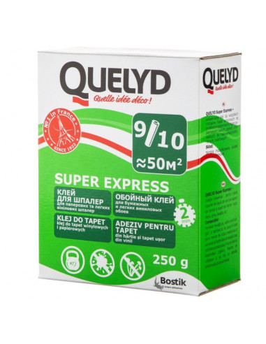 Клей для обоїв  QUELYD Супер Експрес 250 г