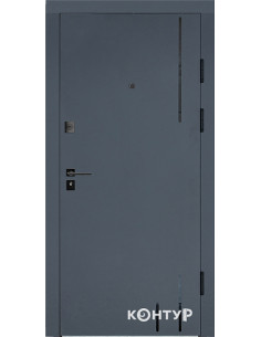 513/631 [N] скло BLK 2050*950 Праве Софттач мусонне дерево/Білий супермат Тип 3.2, SECUREMME 2019/20