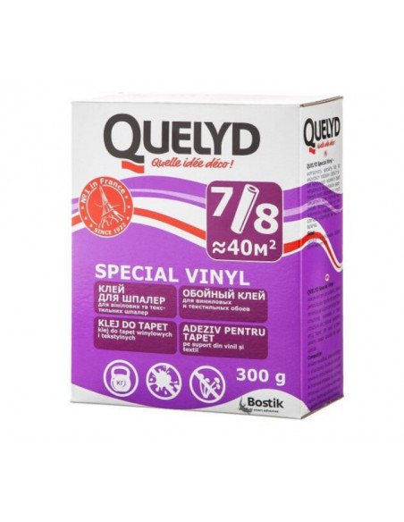 Клей для обоїв QUELYD Вініловий 300 г