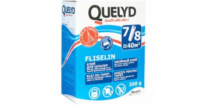 Клей для обоїв QUELYD Флізеліновий 300 г