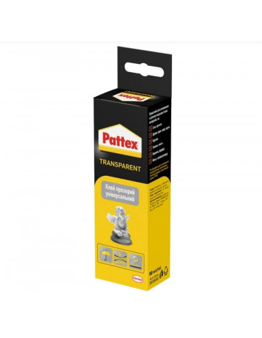 Клей контакт "Pattex" Transparent 50 ml