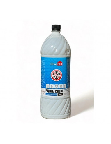 Клей Рідке скло натрієве 3,0 кг