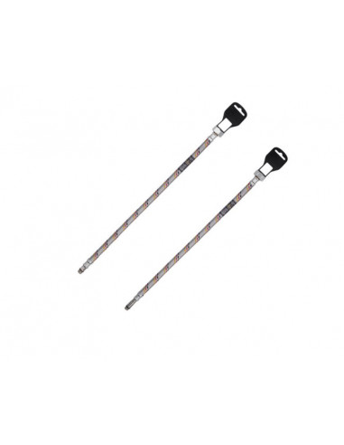 80 см гнучке підведення для змішувача Kroner KRP  пара короткий і довгий 