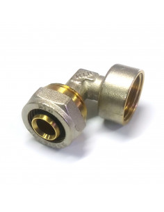 Колено металопласт 16*1/2 вн