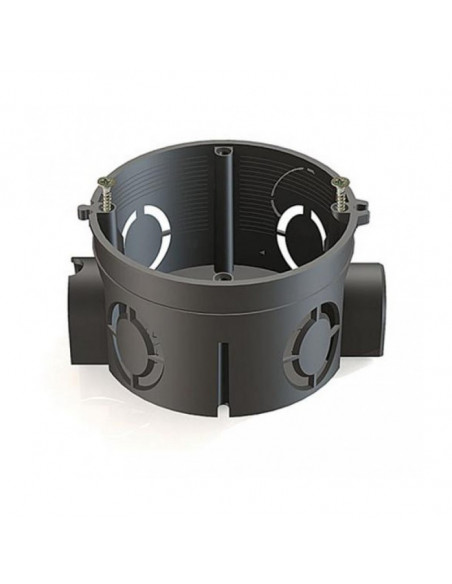 Коробка монтажна (настановна) d.60 мм для суцільних стін блочна