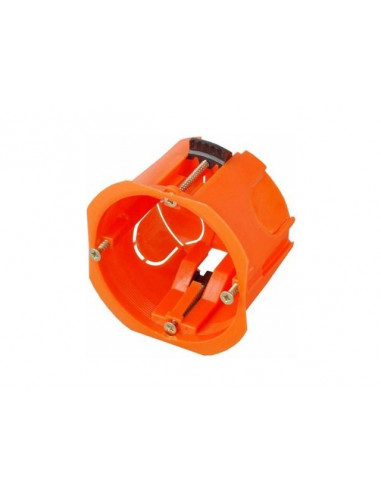 Коробка монтажная (установочная) d.65 мм для пологих стен