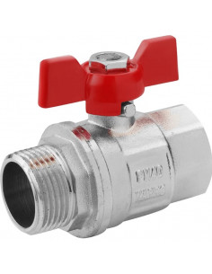 Кран кульовий +STANDART+ KARRO (3/4" ЗВ) PN40 