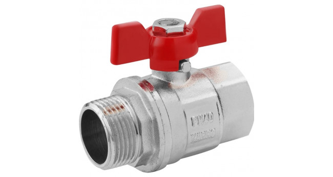 Кран кульовий +STANDART+ KARRO (3/4" ЗВ) PN40 