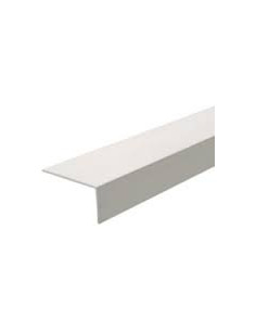 Кут арочний декоративний ПВХ (10*20*2700 мм) білий