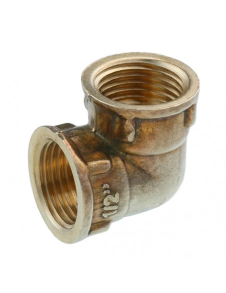 Кутник STA 1/2" ВВ латунний