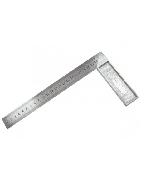 Кутник нержавіючий з алюмінієвою ручкою 300мм S-Line