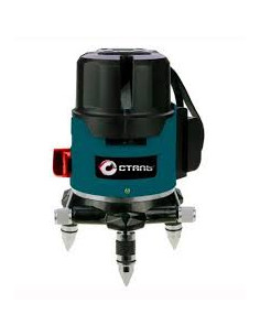 Лазерний нівелір Сталь ЛЛД-360-4  ЗЛ роб.діапазон 7м, клас лазеру 2