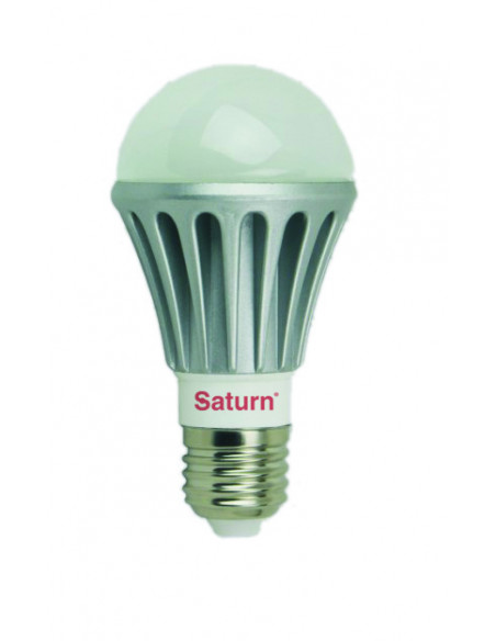 Лампа LED Saturn, LL27.07N3, CW (E27) 7W (мет. радіатор, шар мал.)