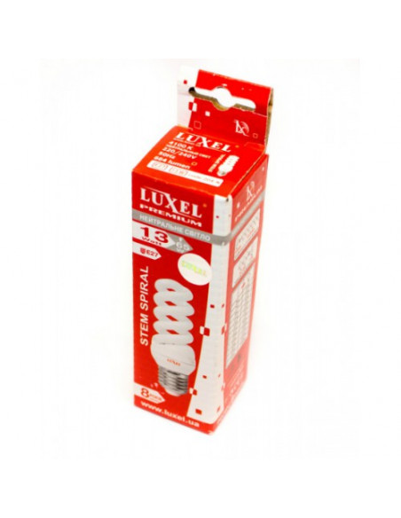 Лампа энергосбер. 13W Е27 Luxel