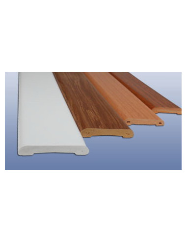 Лиштва ПВХ білий