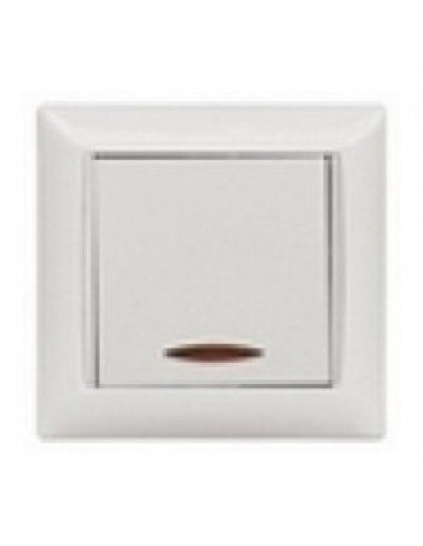  вимикач PRIMERA 1кл. з підсв..