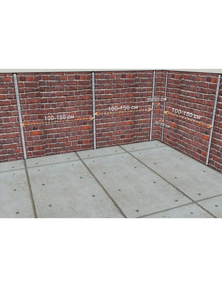 Маяк штукатурний 3 м 10 мм