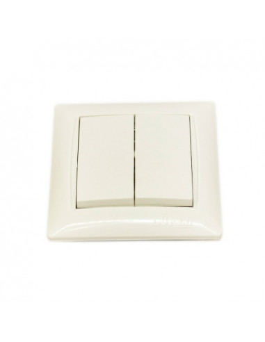  вимикач PRIMERA 2 кл. без підсв.