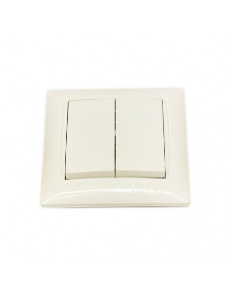  вимикач PRIMERA 2 кл. без підсв.