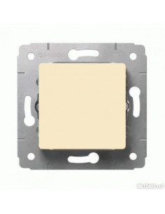 Механізм вимикача АсКо 1-кл. BB10-1-0-Sq - I, слонова кістка