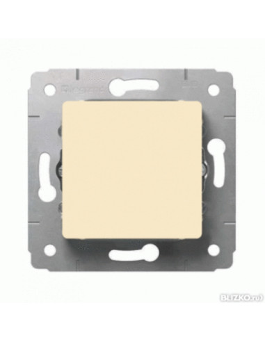 Механізм вимикача АсКо 1-кл. BB10-1-0-Sq - I, слонова кістка
