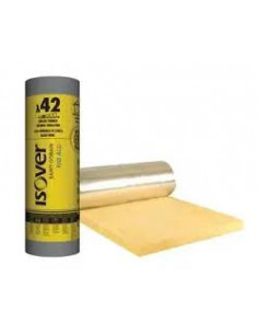 Мінеральний утеплювач Ролл 42 50+50мм, 1,2*7,5 м, 18 м2  "ISOVER"